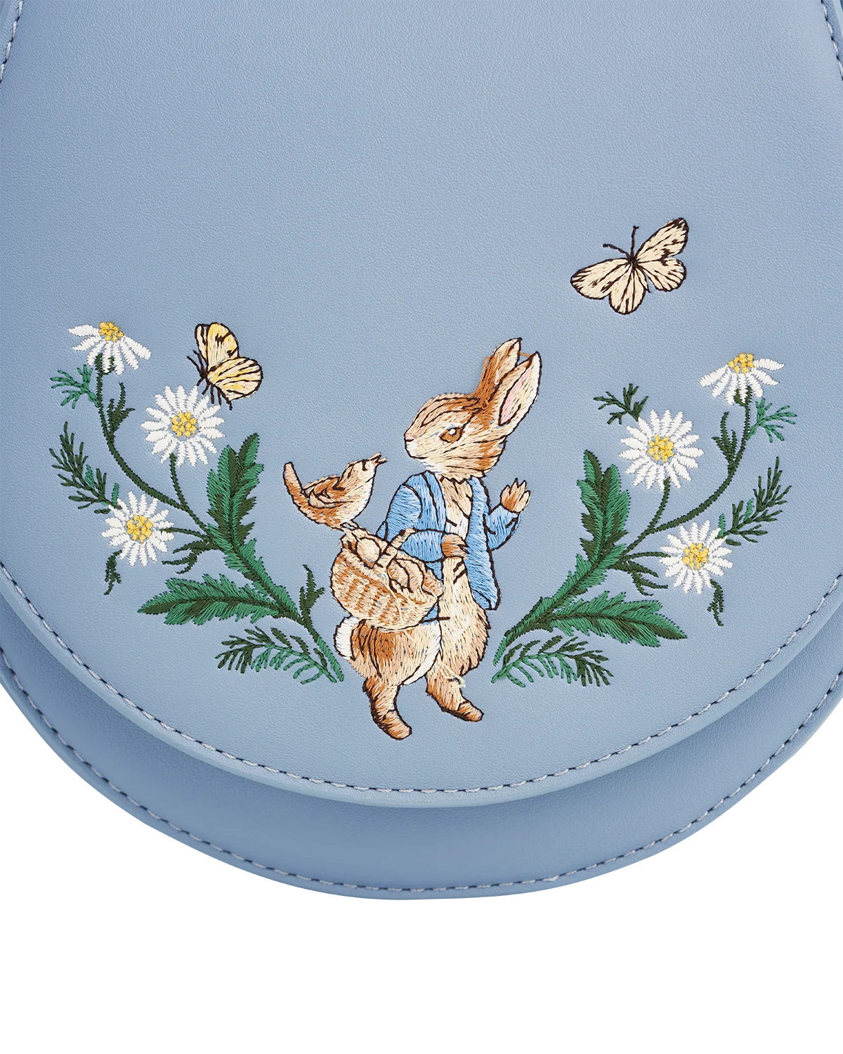 Peter Rabbit Embroidered Saddle Bag