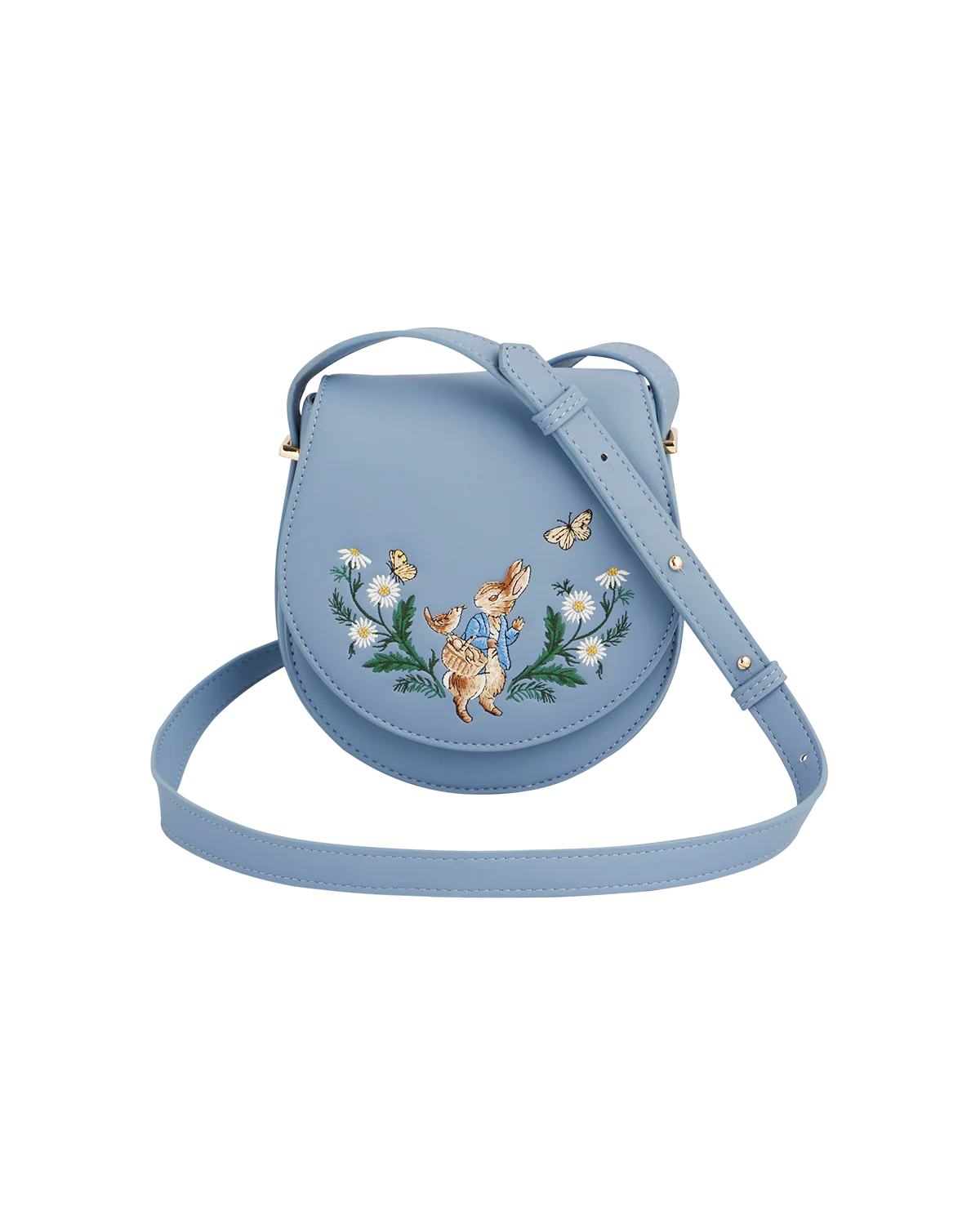 Peter Rabbit Embroidered Saddle Bag