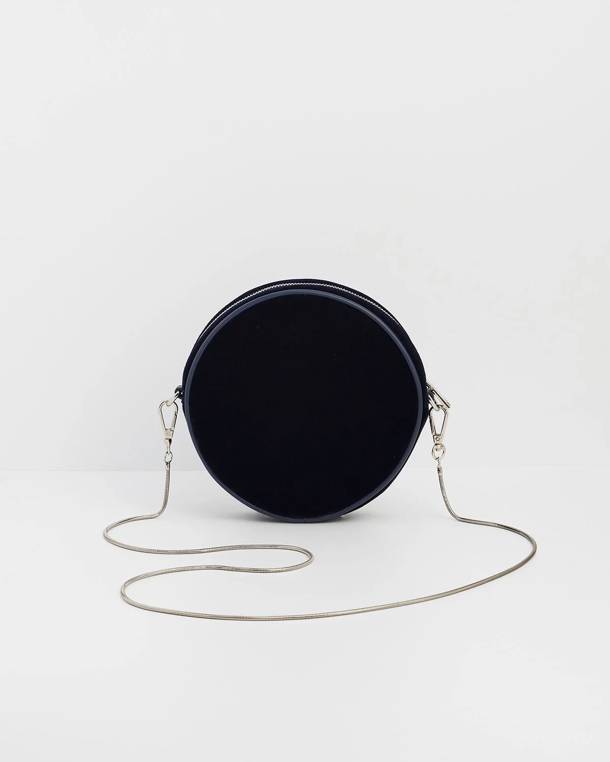 Chloe Midnight Garden Embroidered Circle Bag