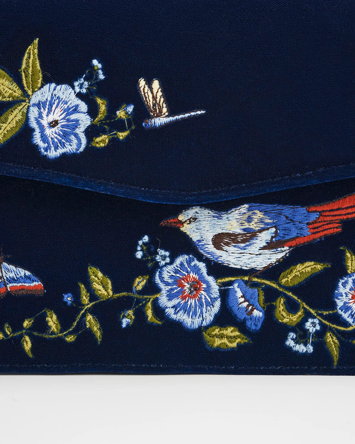 Eliza Nightingale Embroidered Top Handle Bag