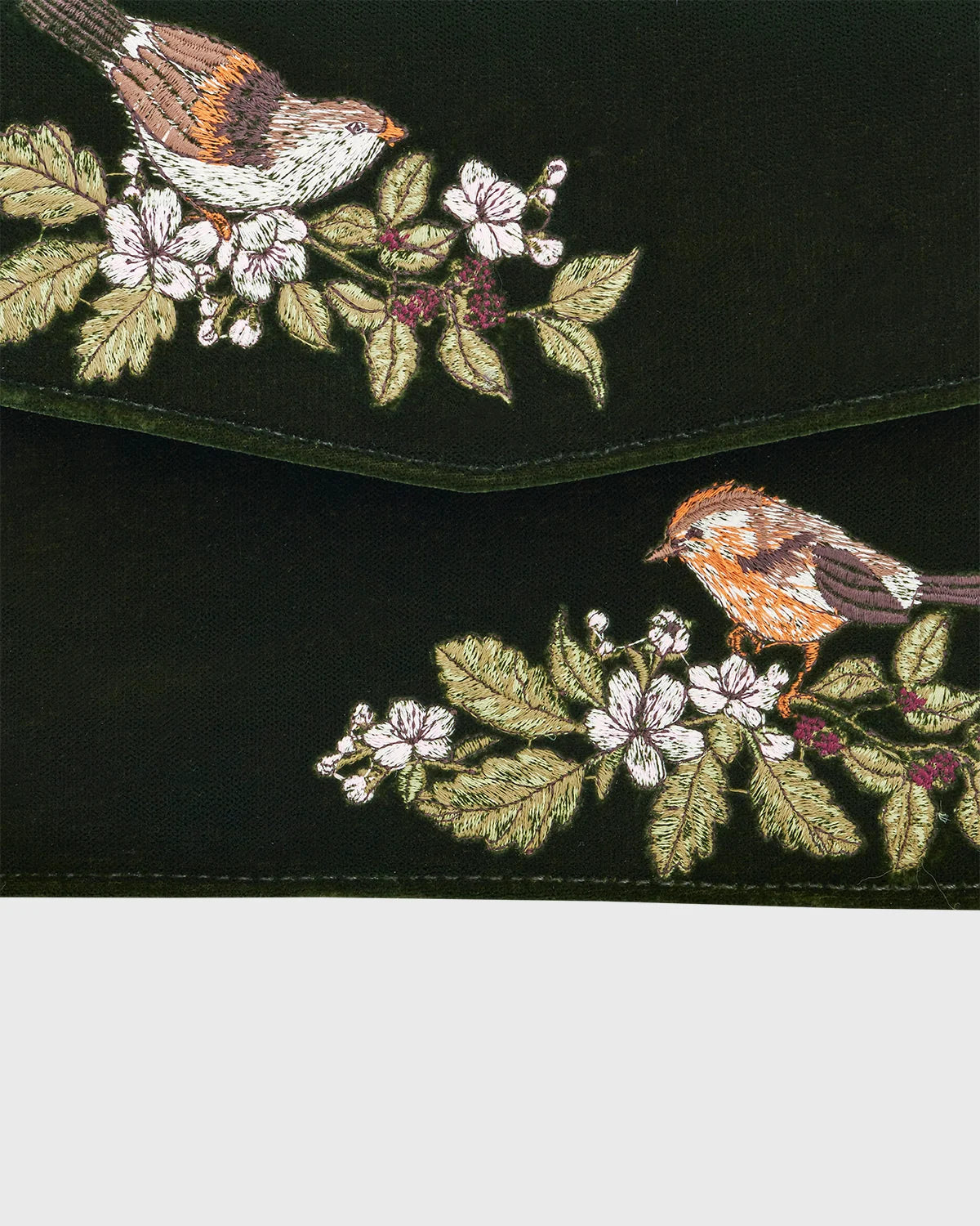 Eliza Wren Embroidered Top Handle Bag