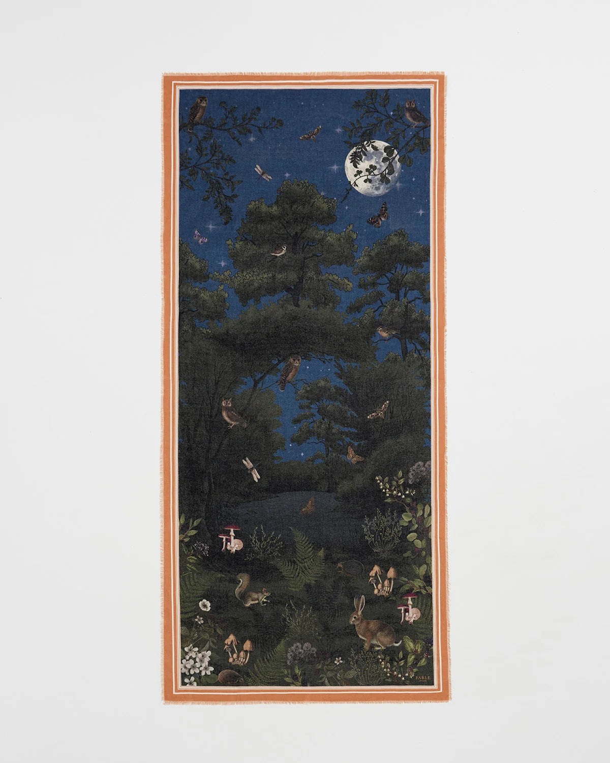 Woodland Meadow Large Rectangle Scarf