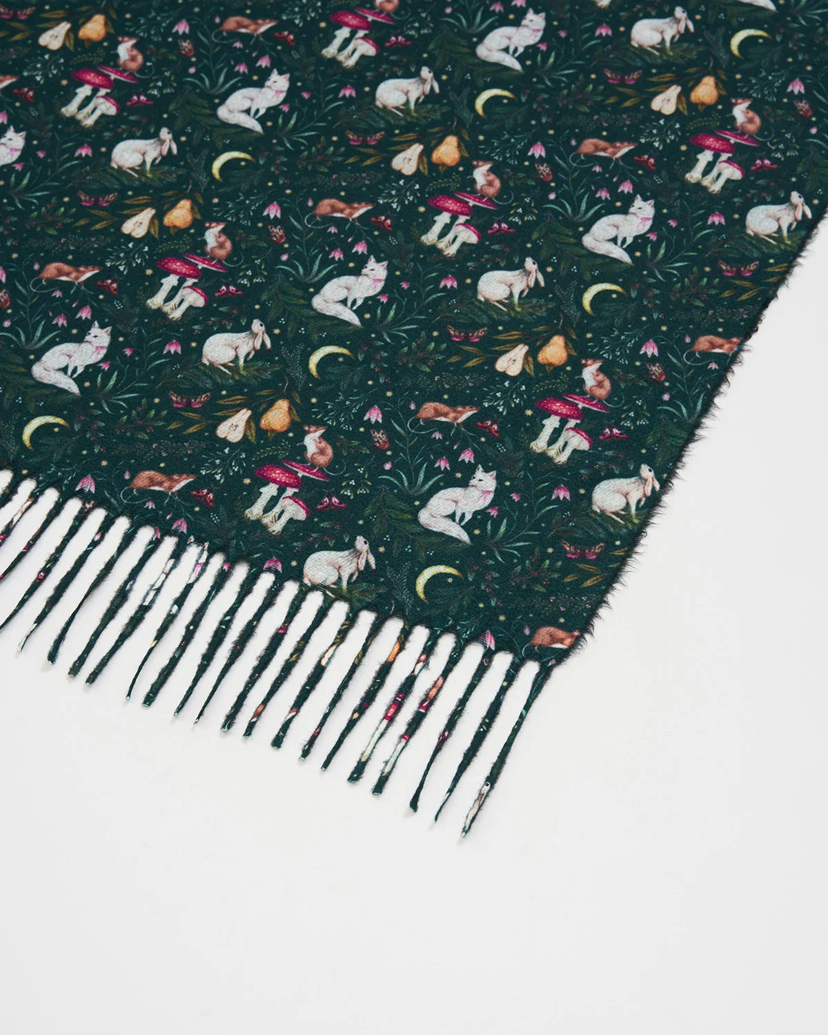 Niva Long Fringed Scarf