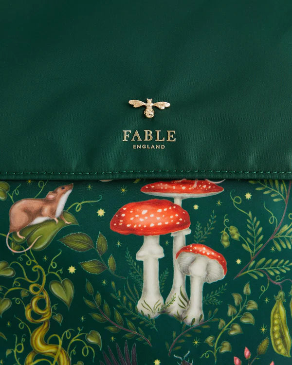 Catherine Rowe x Fable ~ Into the Woods Green Backpack