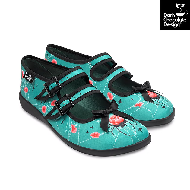 Chocolaticas® Bloom Fang Mary Jane Flats