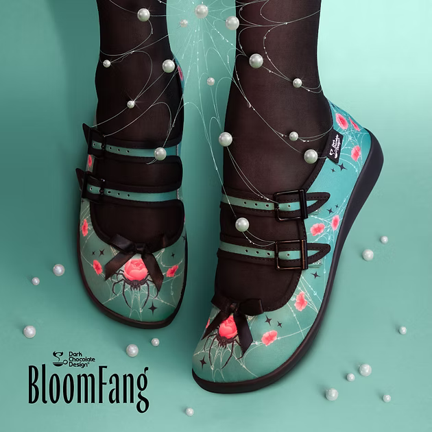 Chocolaticas® Bloom Fang Mary Jane Flats