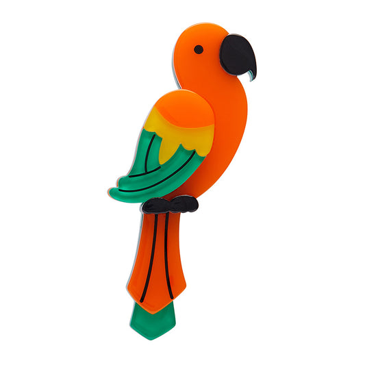 Pancha's Parrot Brooch