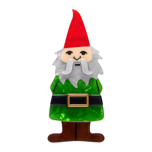 There's No Place Like Gnome Brooch