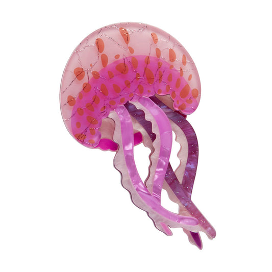 Mauve Stinger Jellyfish Brooch