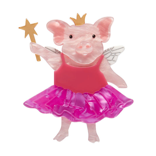 The Pixie Piglet Brooch