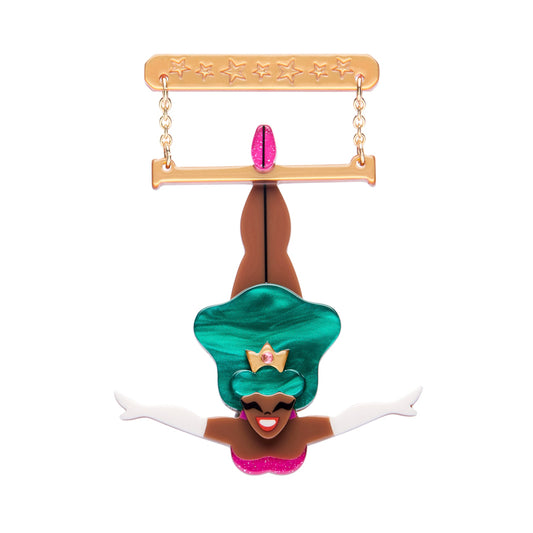 Trapeze with Ease Brooch