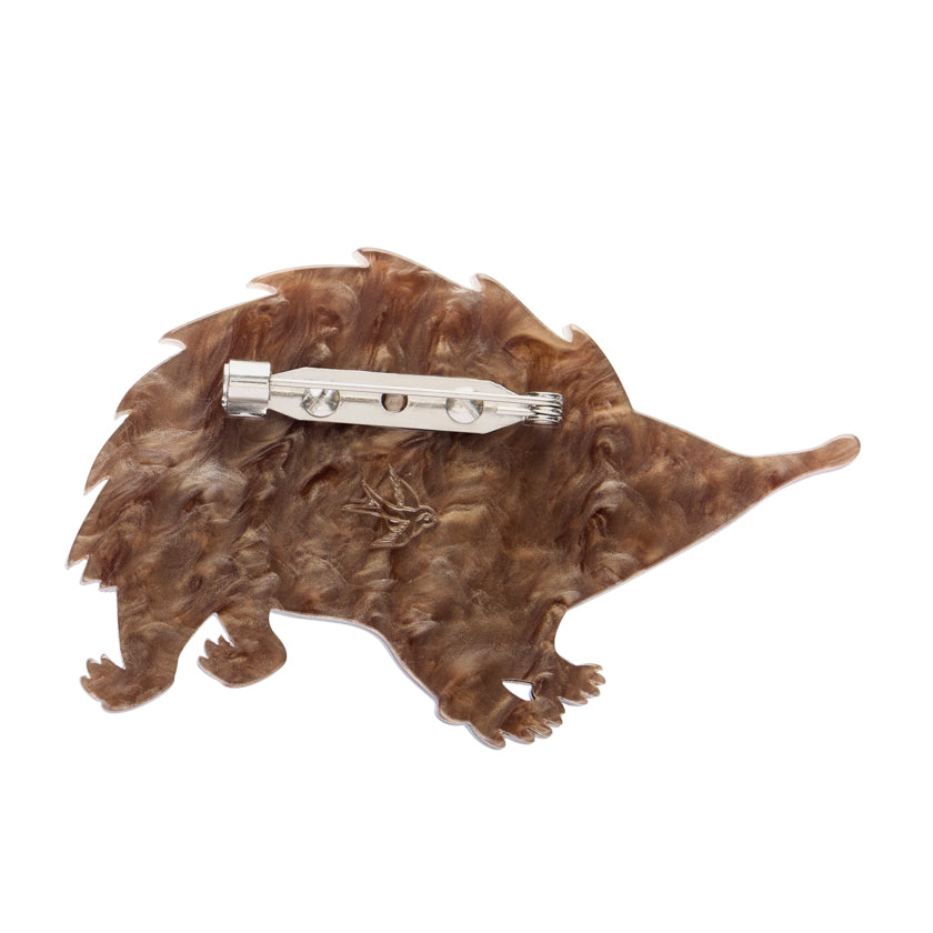 Prickles the Echidna Brooch