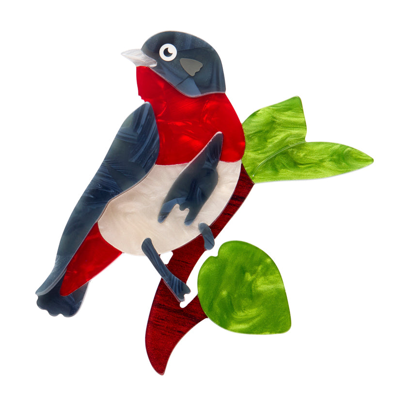 Mabel the Mistetoebird Brooch