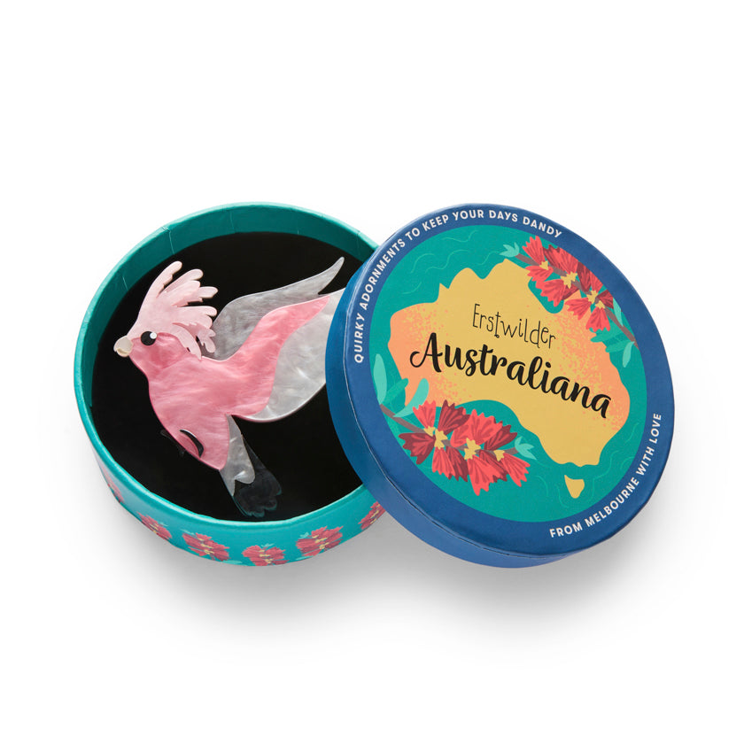 Gertie the Galah Brooch