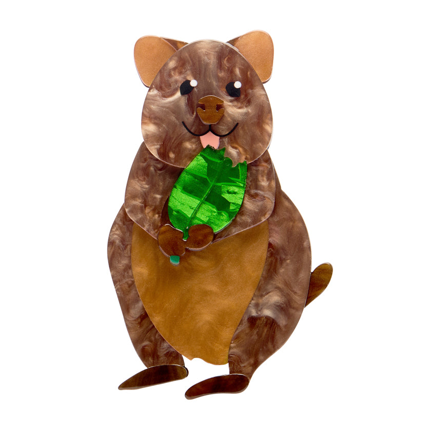 Quinn the Quokka Brooch