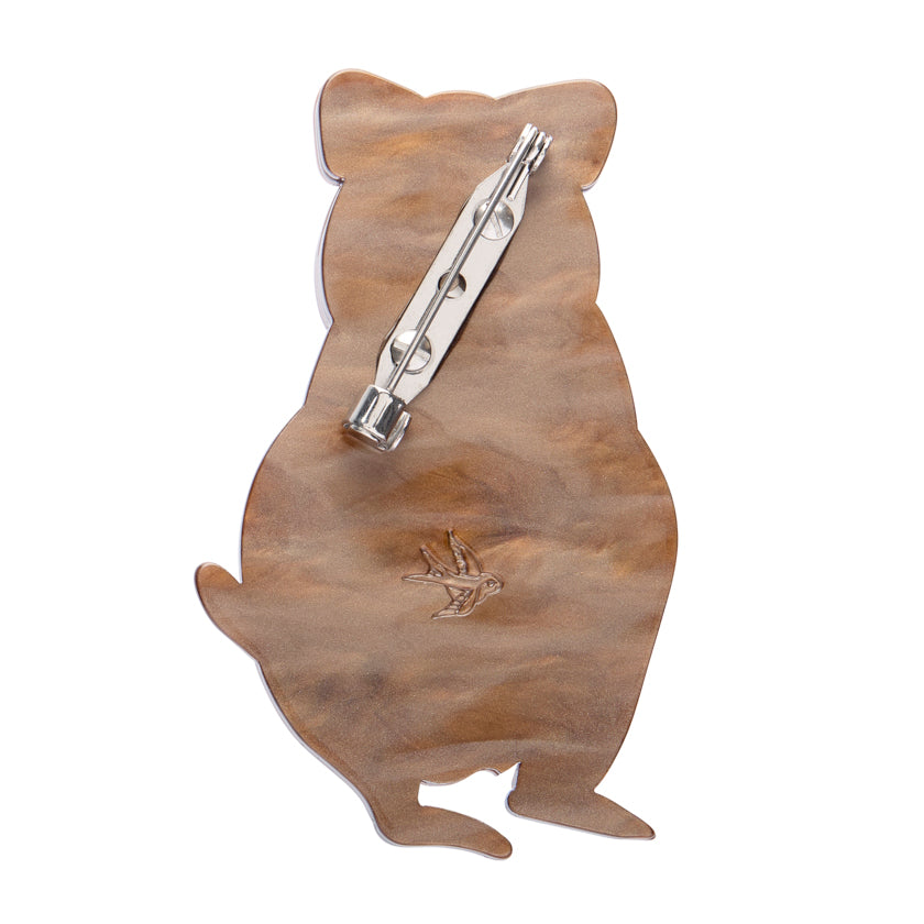 Quinn the Quokka Brooch