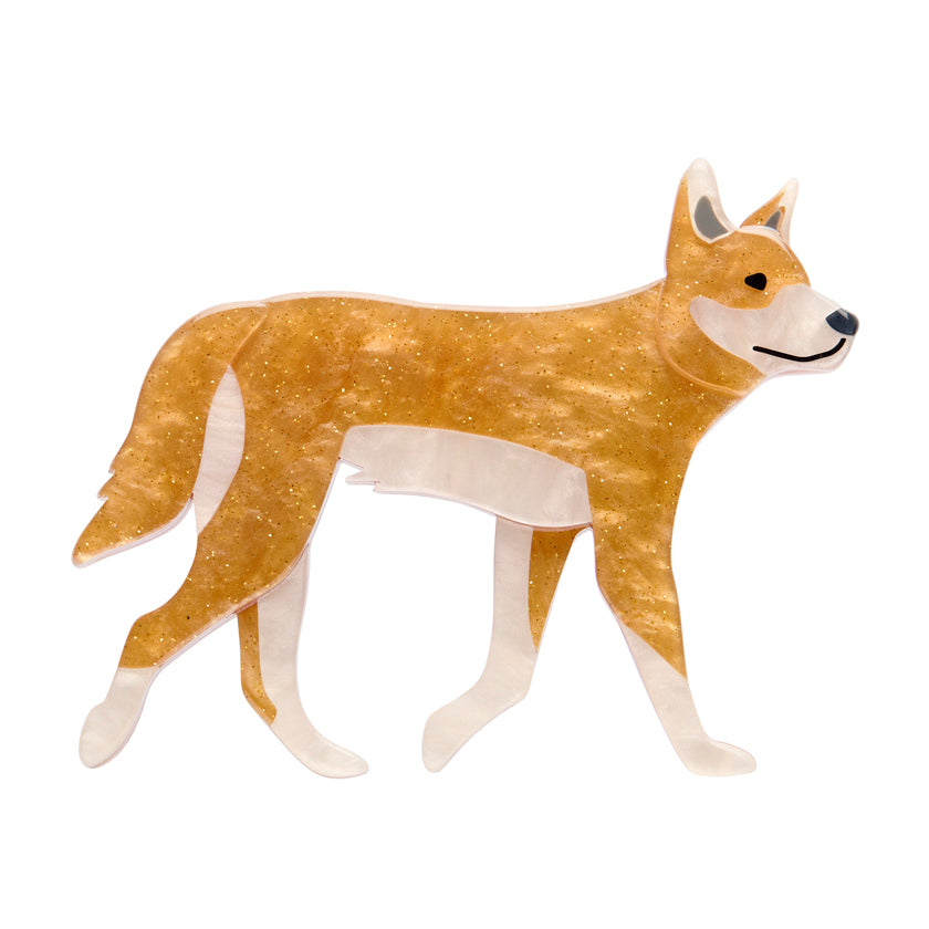 Dave the Dingo Brooch