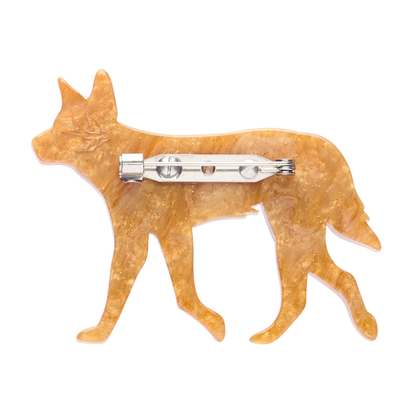 Dave the Dingo Brooch