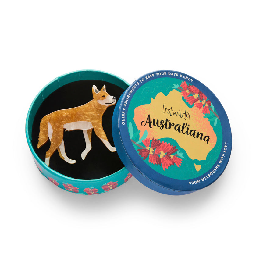 Dave the Dingo Brooch