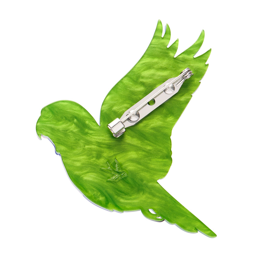 Lulu the Lorikeet Brooch