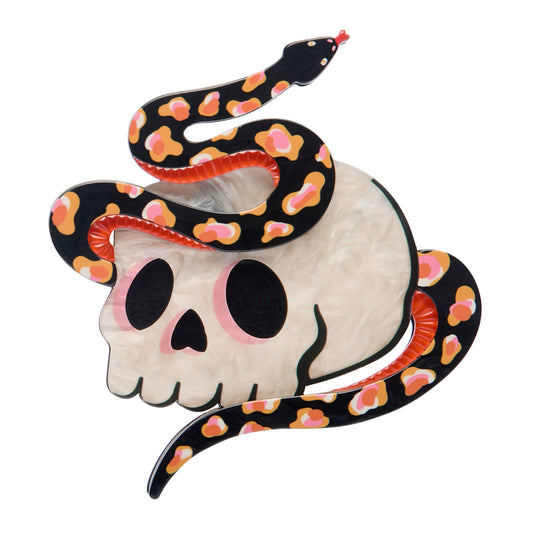 Macabre Memento Brooch