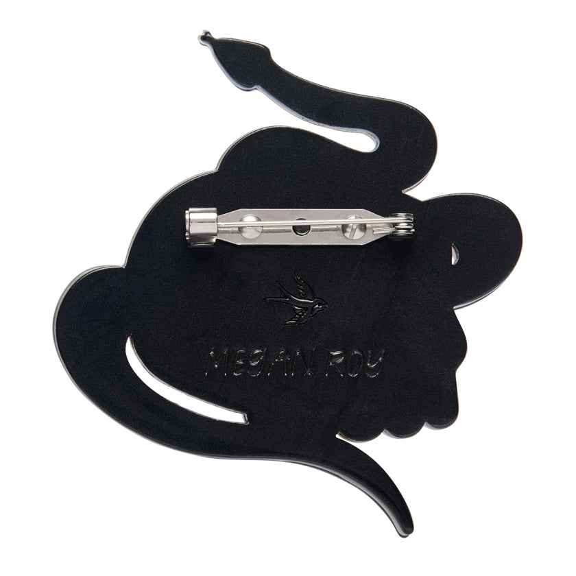 Macabre Memento Brooch