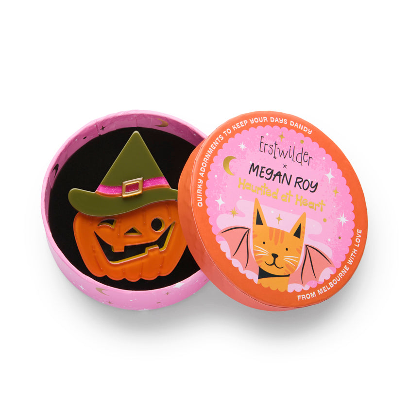 Witch O'Lantern Brooch
