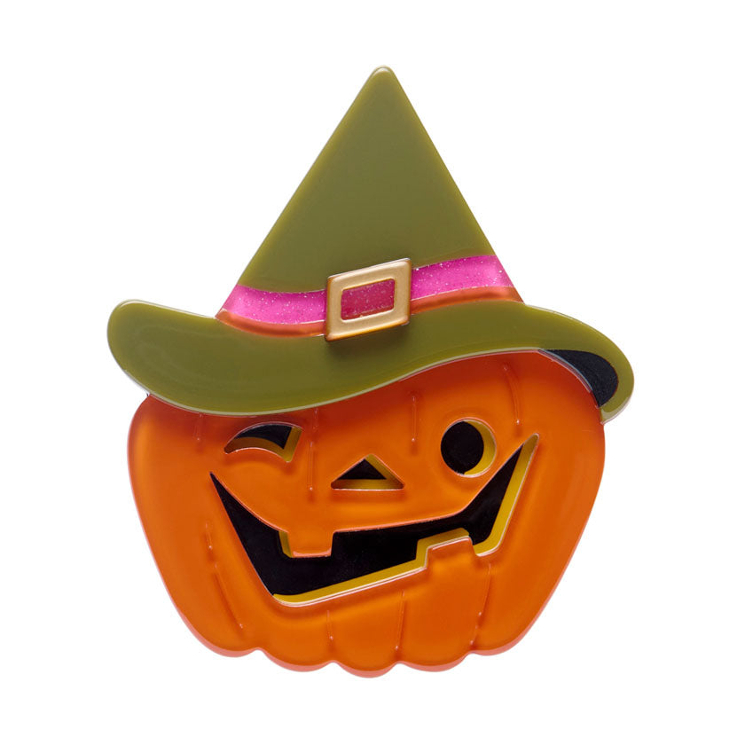 Witch O'Lantern Brooch