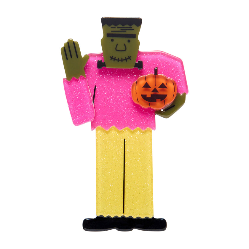 Frankenstein's Friendly Monster Brooch