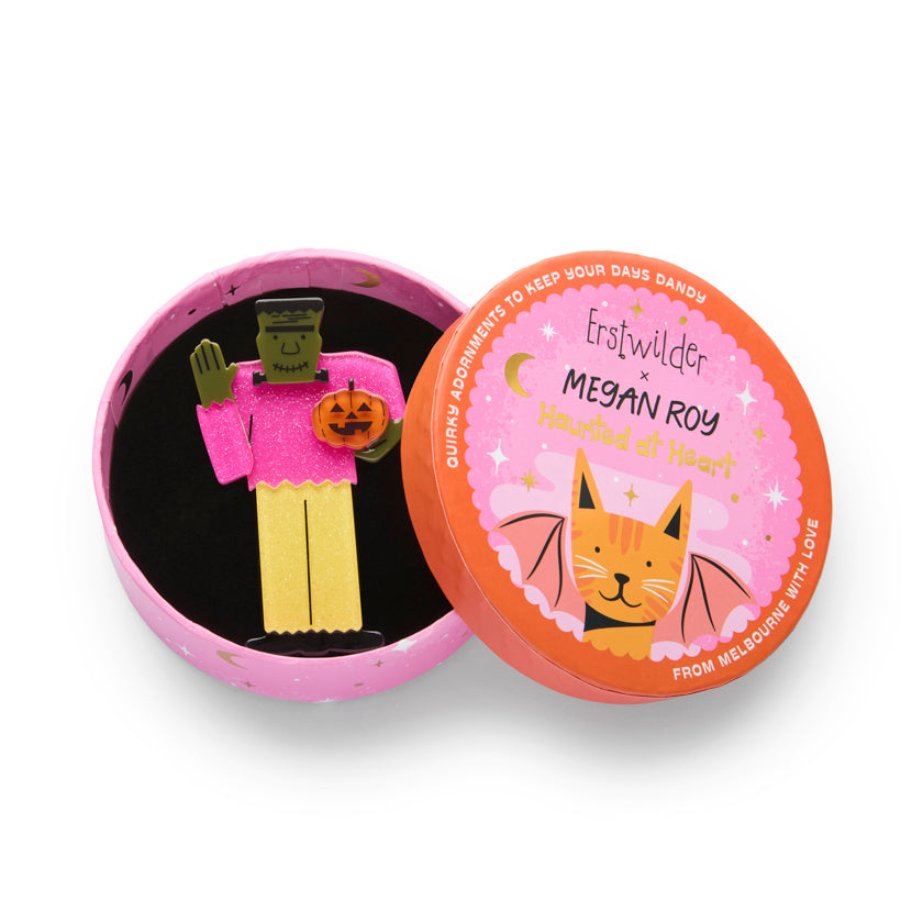 Frankenstein's Friendly Monster Brooch