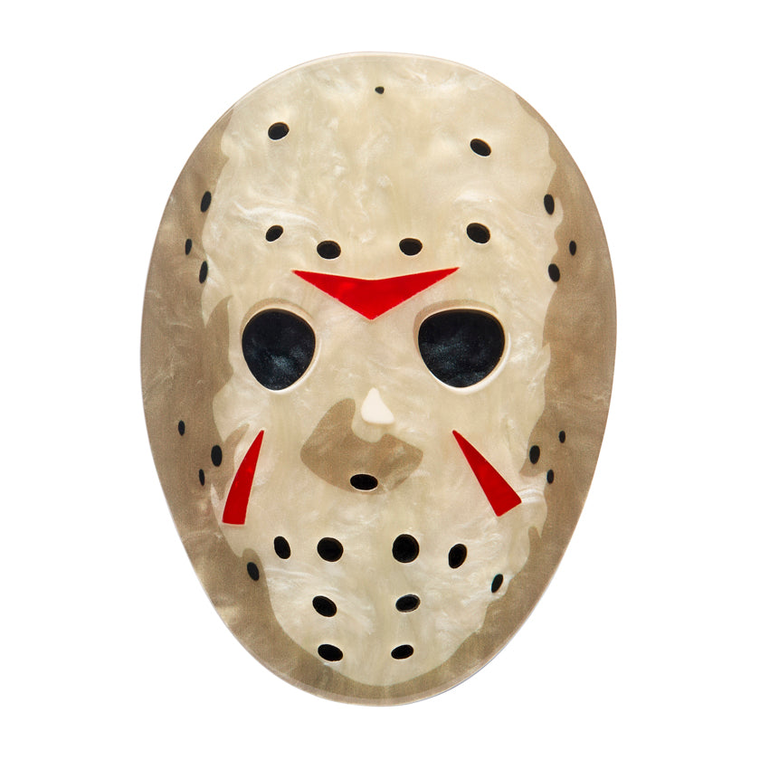 Jason Voorhees Mask Brooch