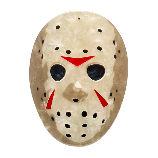 Jason Voorhees Mask Brooch