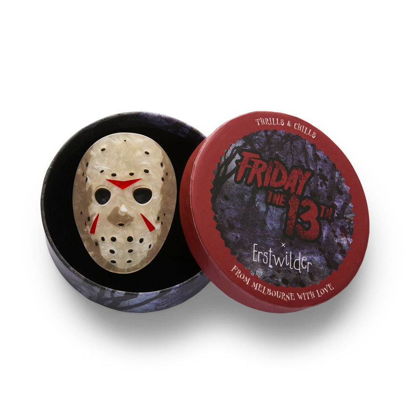 Jason Voorhees Mask Brooch