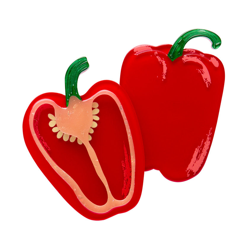 Capsicum Crush Brooch