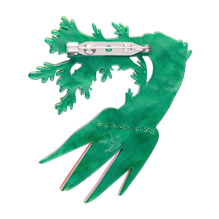 Carrot Topper Brooch