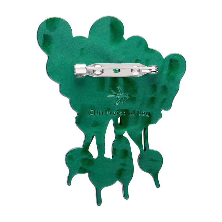 Radish Remedy Brooch