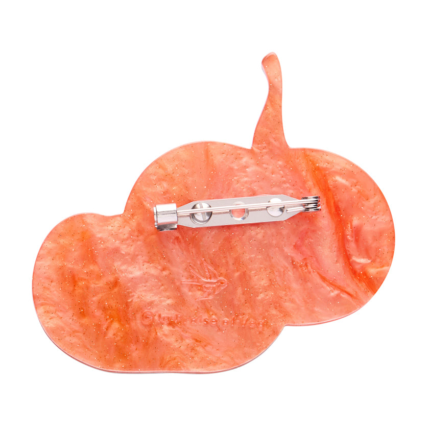 Purely Pumpkin Brooch