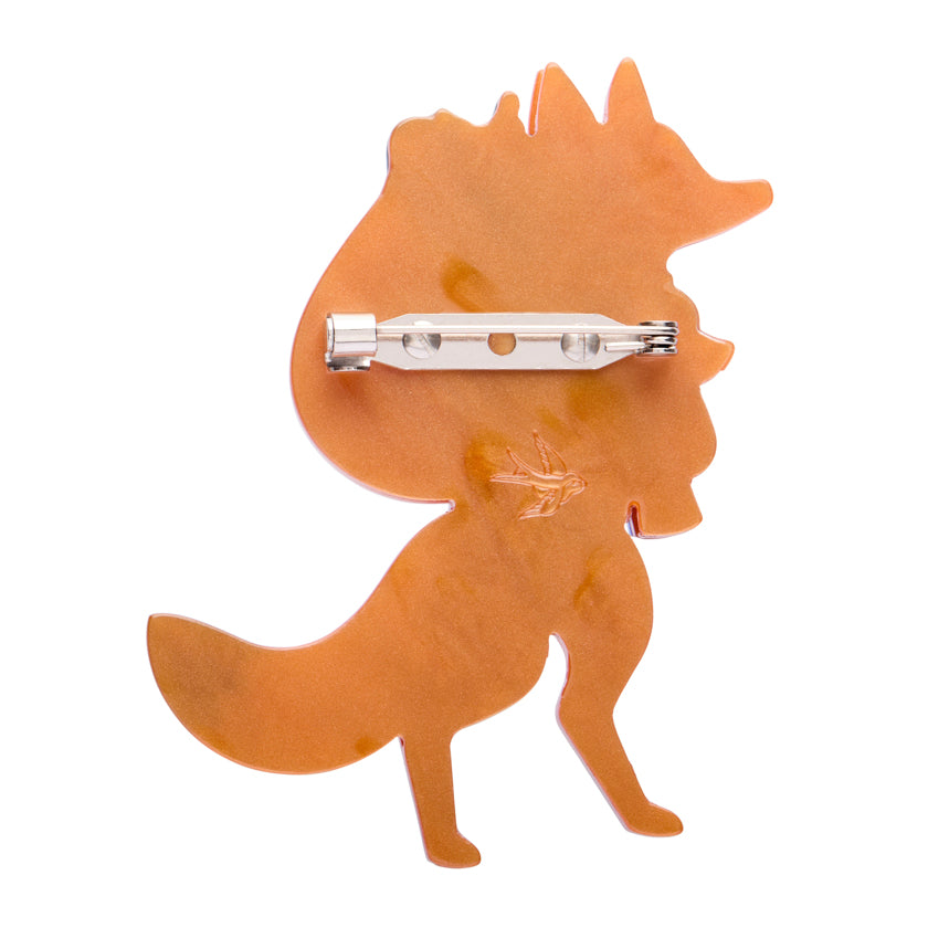 Freddy the Fox Brooch