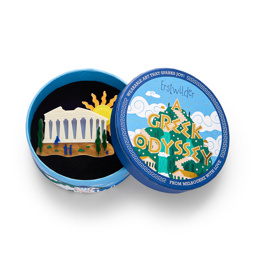 Pillars of Power Brooch