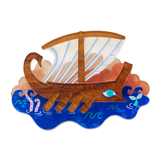 Winds of War Brooch