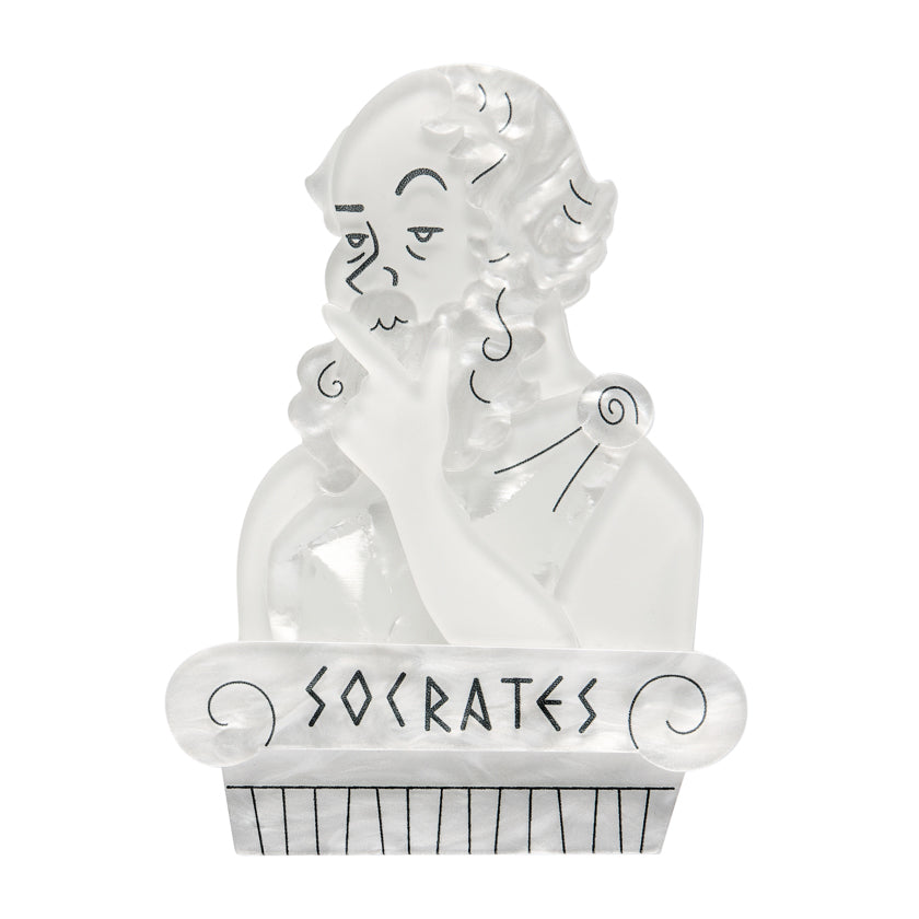 Socratic Method Brooch