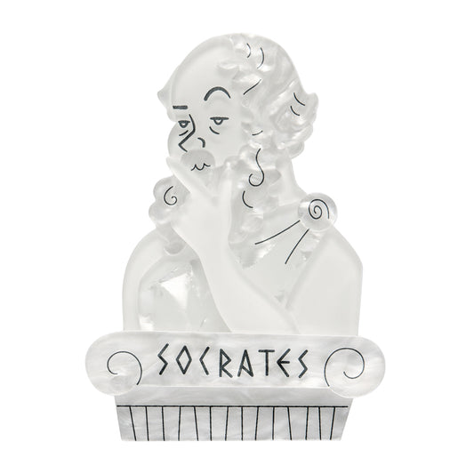 Socratic Method Brooch