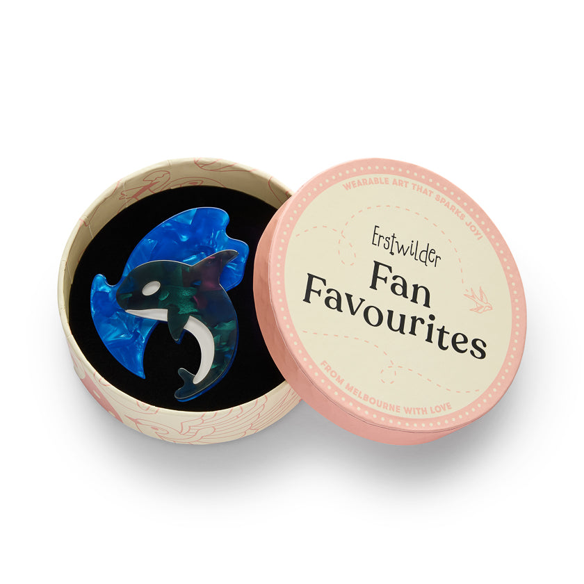 Olinda the Honourable Orca Brooch