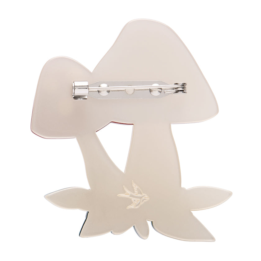 Forest Fun Guy Brooch