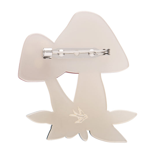 Forest Fun Guy Brooch