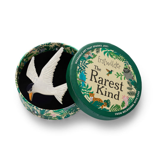 New Zealand Fairy Tern Brooch