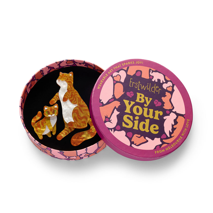 Purrfect Harmony Brooch Pair