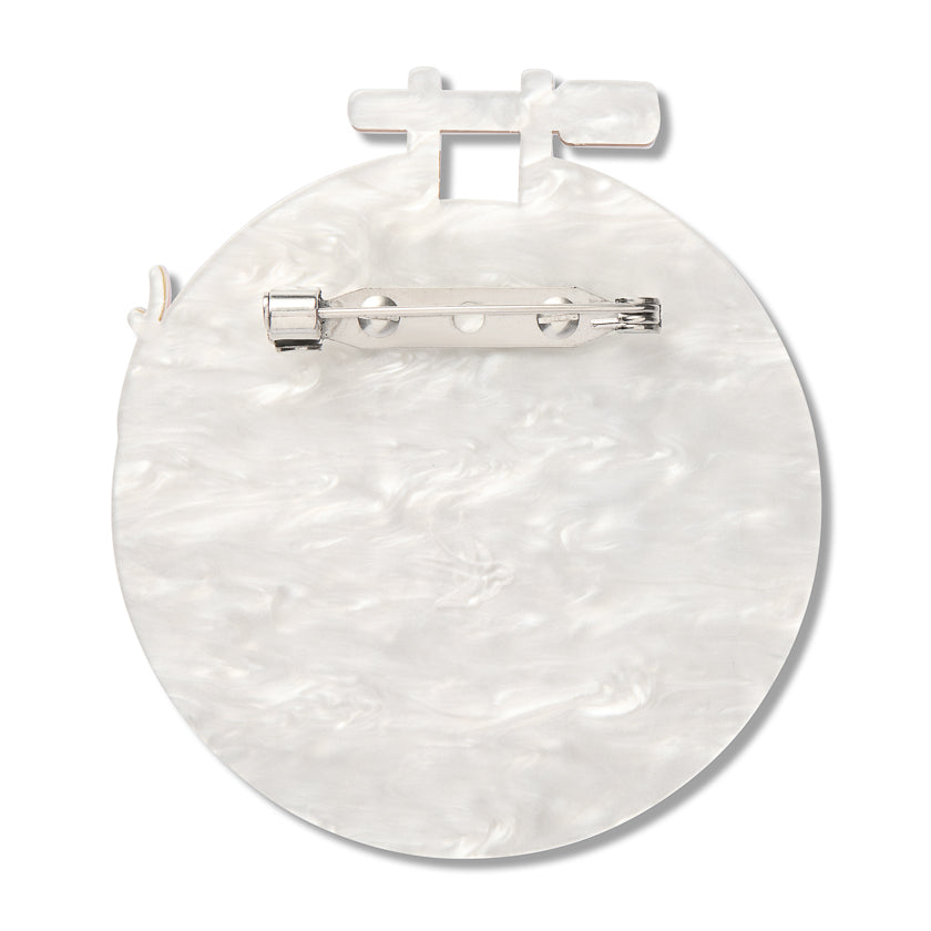 Stitched & Framed Brooch