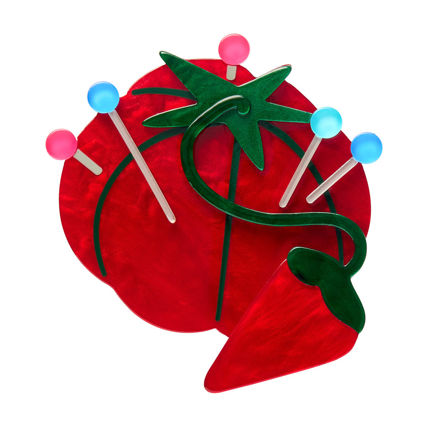 Classic Pin Cushion Brooch