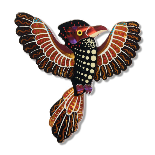 Julien Guh (Kookaburra) Brooch